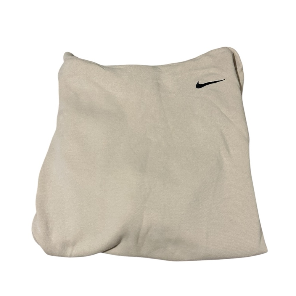Nike Tan Hoodie with Black Logo